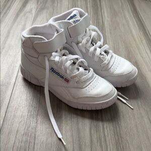 Reebok White High-Top Sneakers